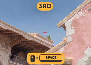 CT Spawn ➝ Mid - Spawn #3 Lineup