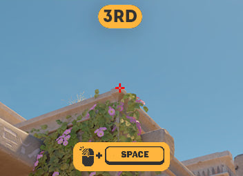 CT Spawn ➝ Stairs - Spawn #3 Lineup